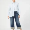 Marina Rinaldi Jean en denim de coton BLEUNUIT Sale