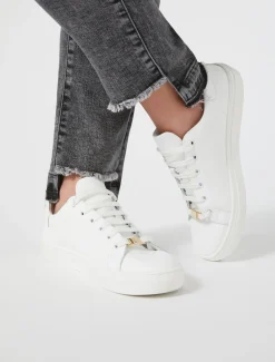 Marina Rinaldi Jean en denim de coton NOIR Discount