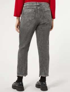 Marina Rinaldi Jean en denim de coton NOIR Best