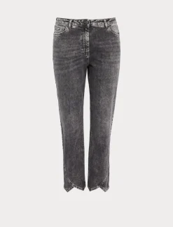 Marina Rinaldi Jean en denim de coton NOIR Best