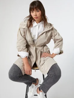 Marina Rinaldi Jean en denim de coton NOIR Discount