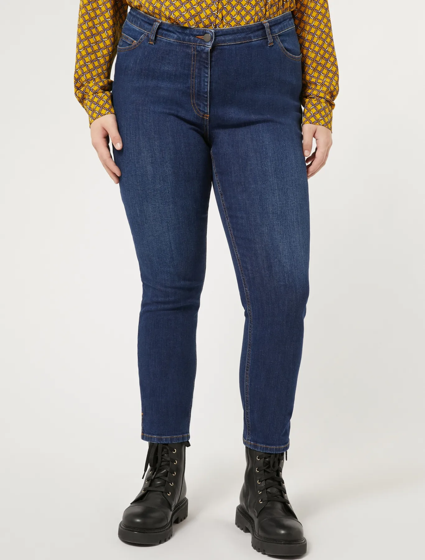 Marina Rinaldi Jean en denim sergé BLEUMARINE Online