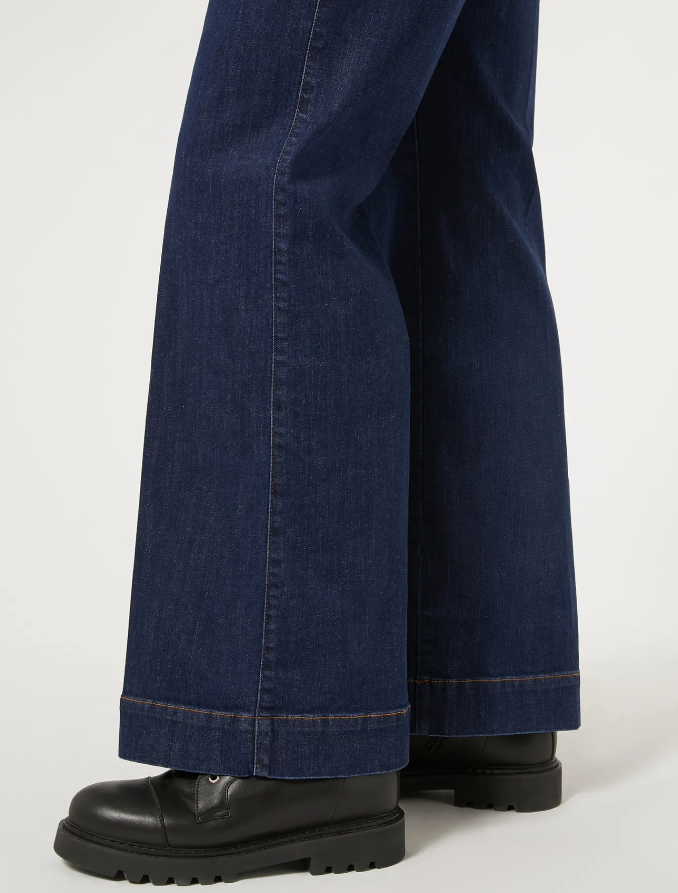 Marina Rinaldi Jean en denim sergé BLEUNUIT Discount