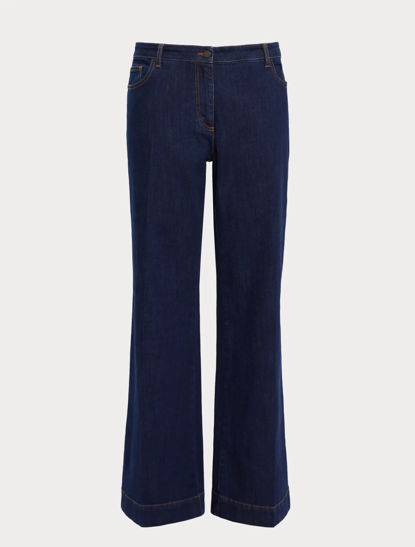 Marina Rinaldi Jean en denim sergé BLEUNUIT Discount