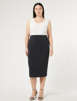 Marina Rinaldi Jupe en cady BLEUMARINE Online