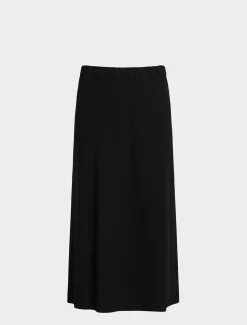 Marina Rinaldi Jupe en cady triacétate NOIR New