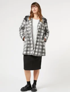 Marina Rinaldi Jupe en denim de coton stretch NOIR Discount