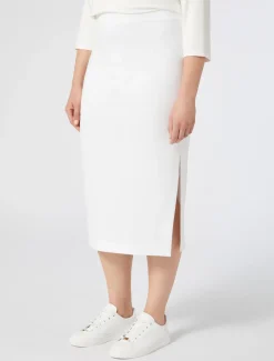 Marina Rinaldi Jupe en jersey BLANC Clearance