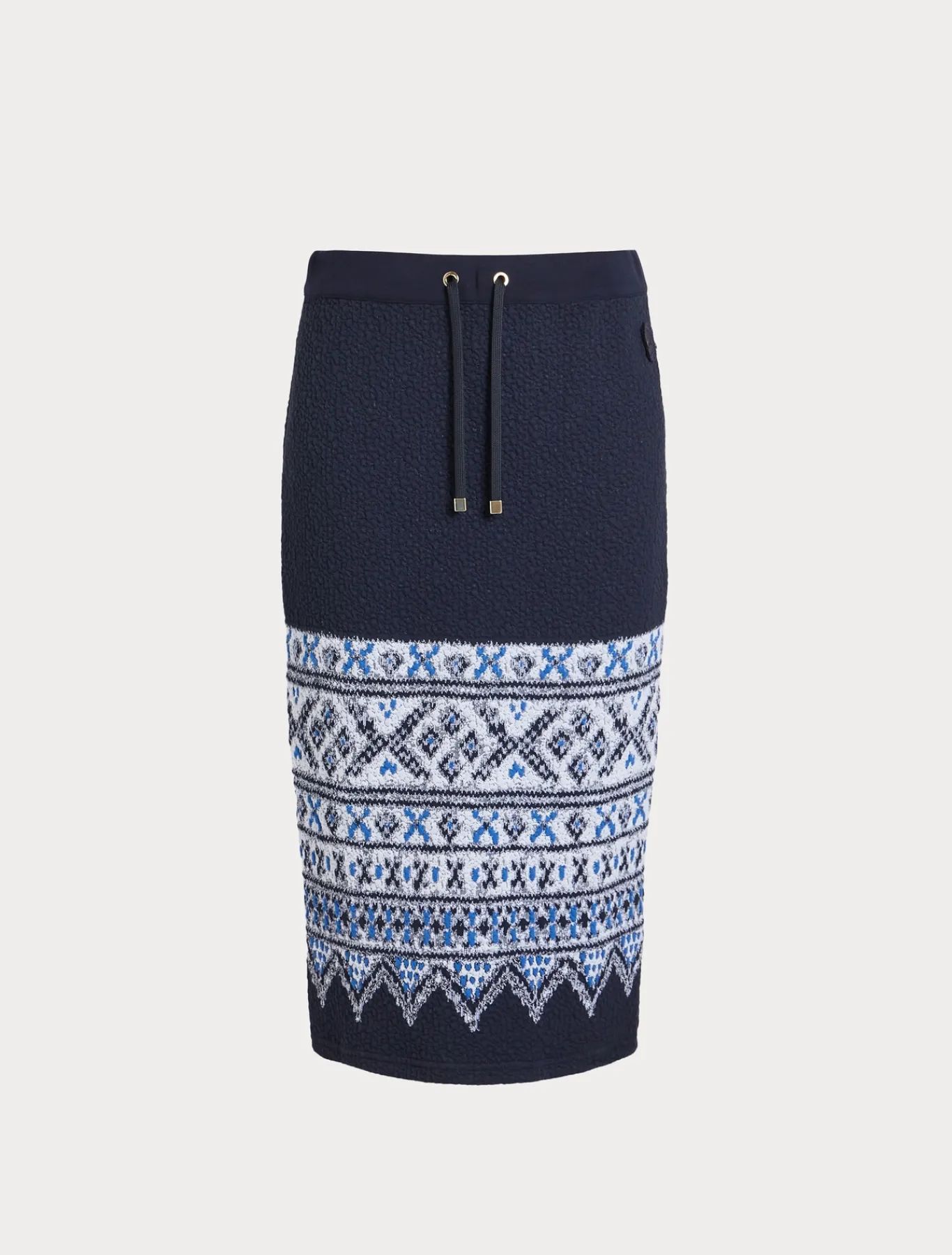 Marina Rinaldi Jupe en jersey jacquard BLEUNUIT Discount