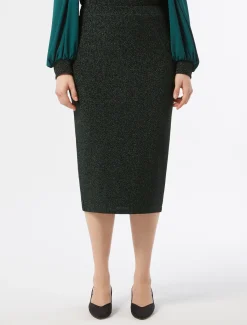 Marina Rinaldi Jupe en jersey stretch VERTFONCE' New