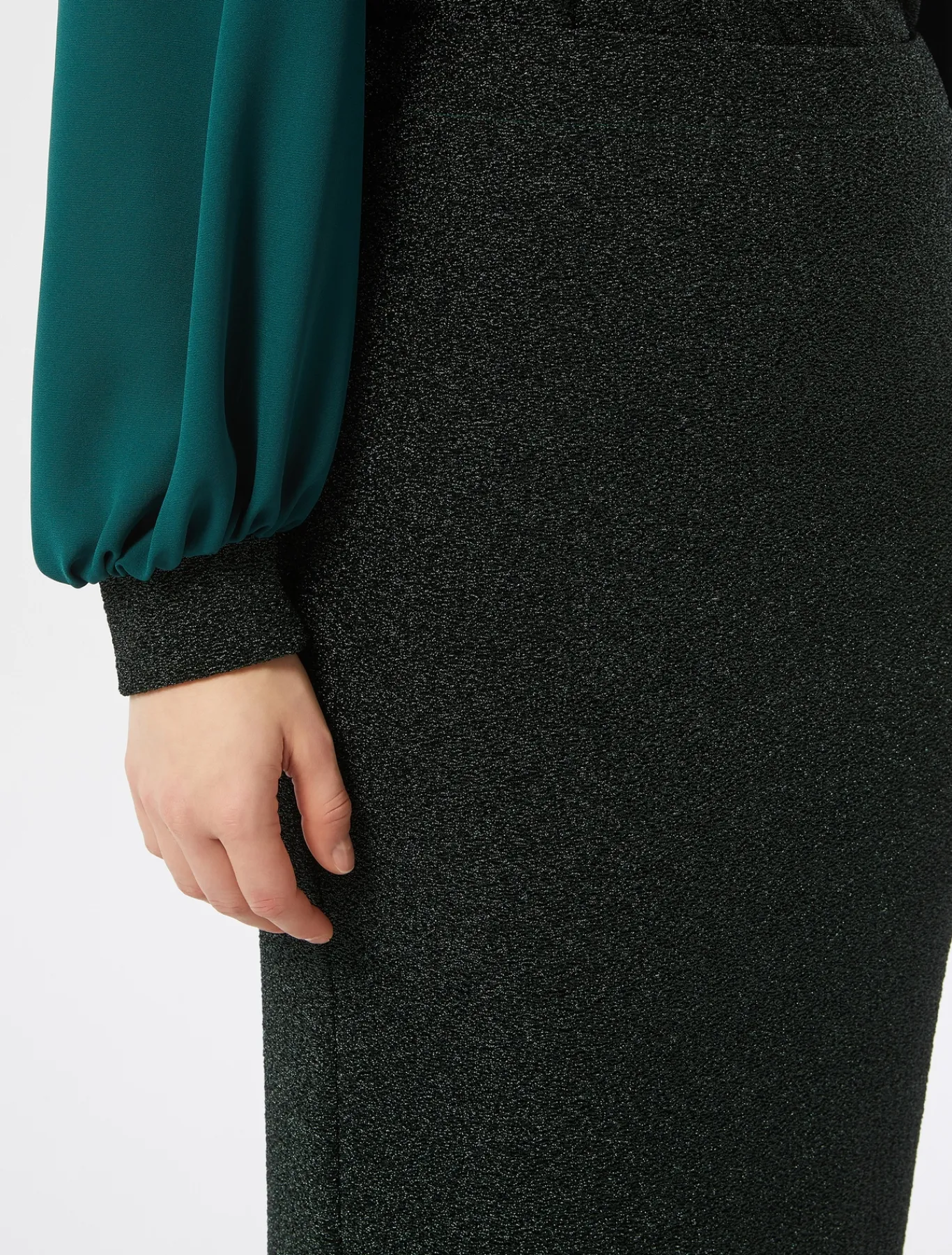 Marina Rinaldi Jupe en jersey stretch VERTFONCE' New