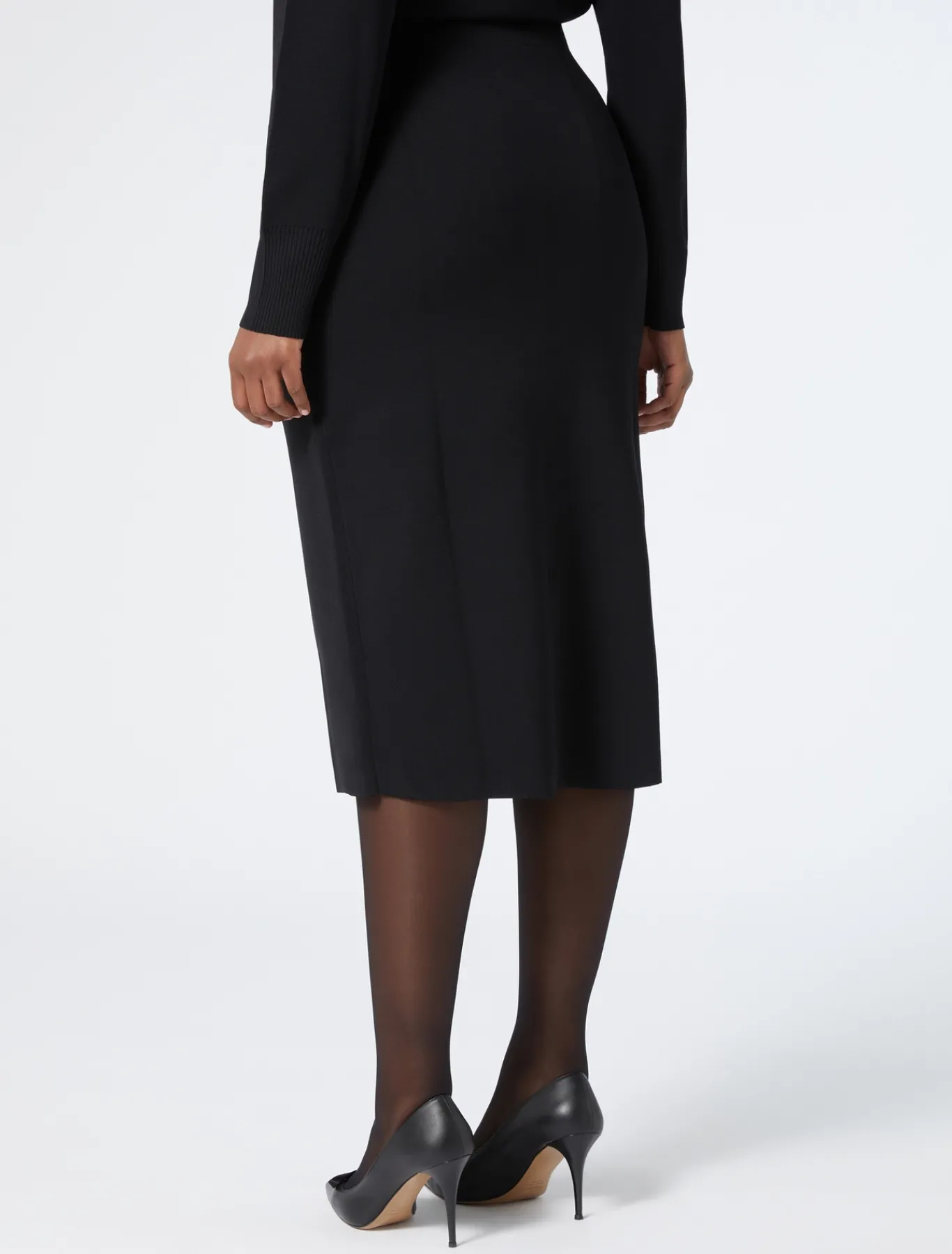 Marina Rinaldi Jupe en maille NOIR New