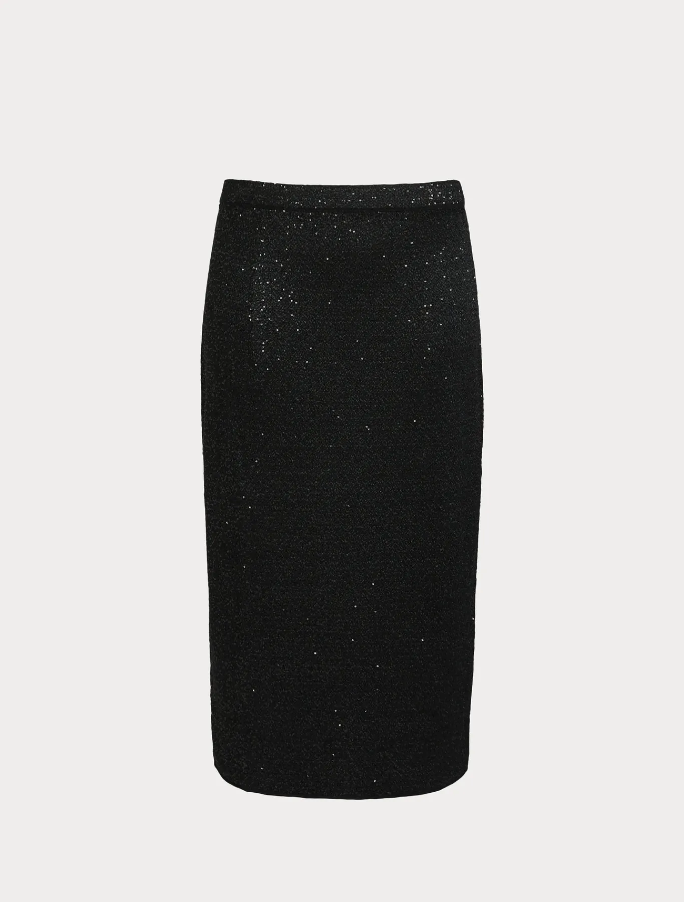 Marina Rinaldi Jupe en maille avec paillettes NOIR Discount