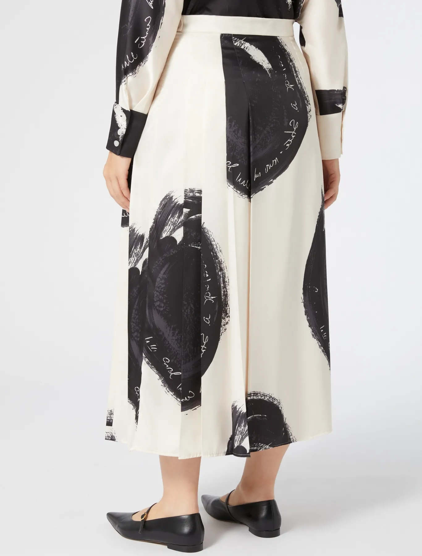 Marina Rinaldi Jupe en sergé IVOIRE Fashion