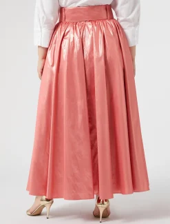 Marina Rinaldi Jupe en taffetas lurex ROSEORPERLE' Fashion