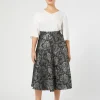 Marina Rinaldi Jupe en tissu jacquard NOIR Hot