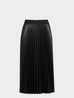 Marina Rinaldi Jupe en tissu plissé NOIR Fashion