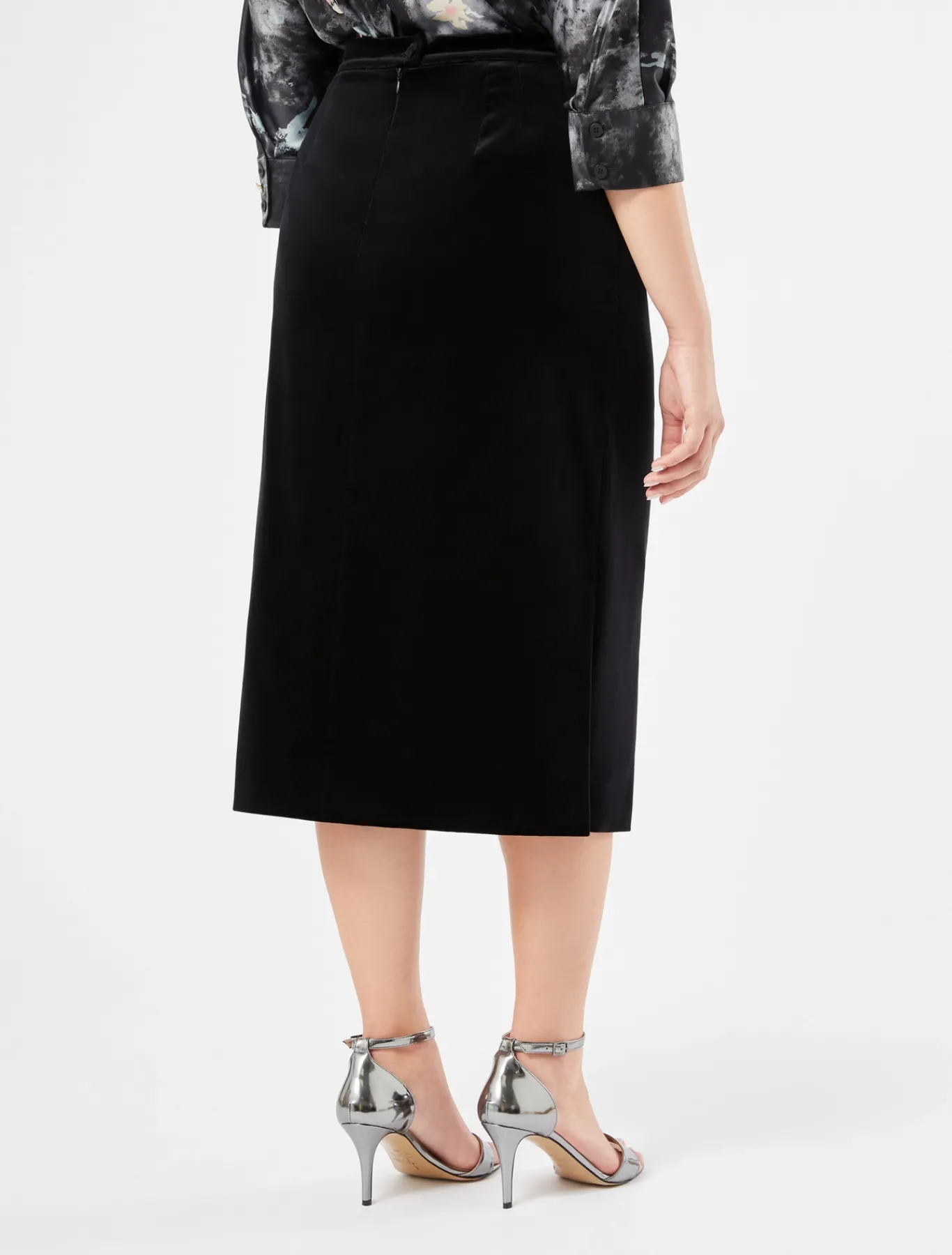 Marina Rinaldi Jupe en velours NOIR Online