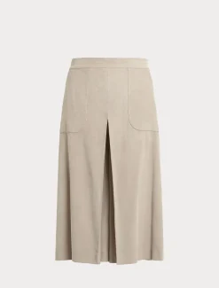 Marina Rinaldi Jupe-culotte en velours BEIGE Discount