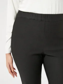 Marina Rinaldi Legging en denim de coton stretch NOIR Fashion