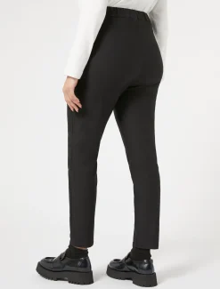 Marina Rinaldi Legging en denim de coton stretch NOIR Fashion