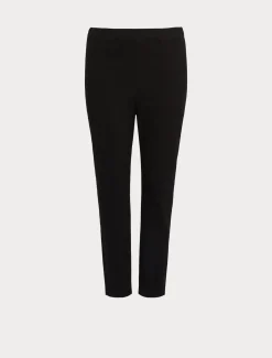 Marina Rinaldi Legging en denim de coton stretch NOIR Fashion