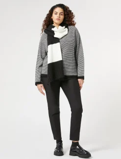 Marina Rinaldi Legging en denim de coton stretch NOIR Fashion