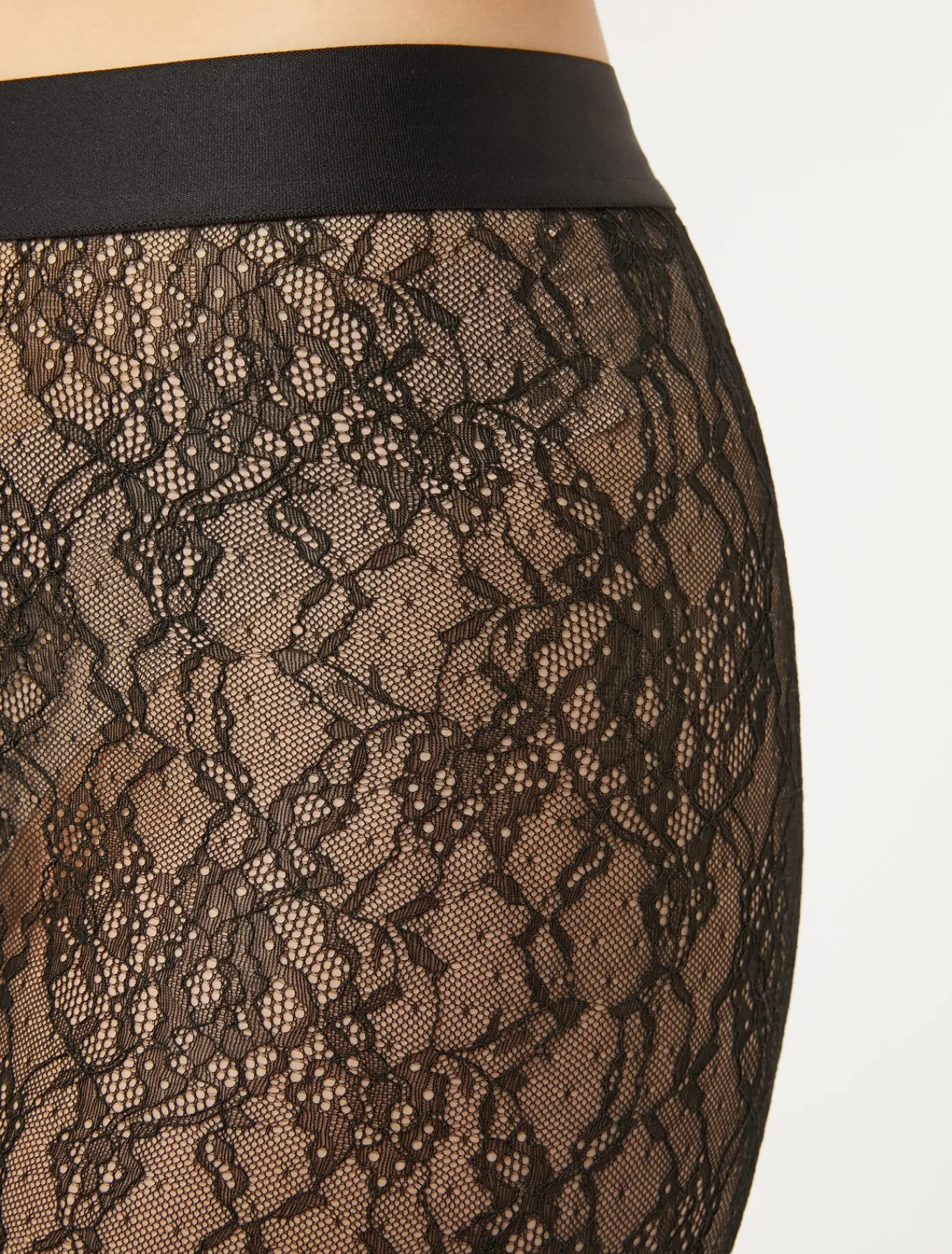 Marina Rinaldi Legging en dentelle stretch NOIR Fashion