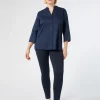 Marina Rinaldi Legging en jersey compact BLEUNUIT New