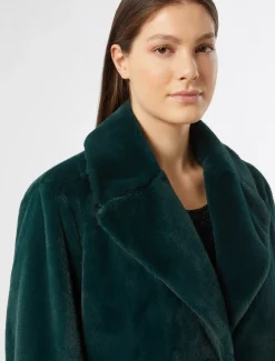 Marina Rinaldi Manteau à la texture douce VERTFONCE' Online