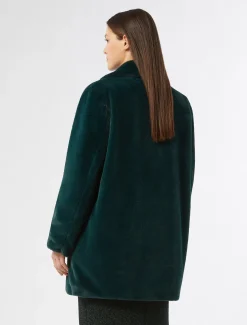 Marina Rinaldi Manteau à la texture douce VERTFONCE' Online