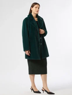 Marina Rinaldi Manteau à la texture douce VERTFONCE' Online