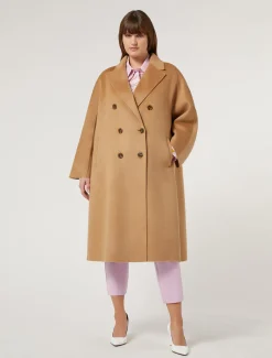 Marina Rinaldi Manteau double de laine POILDECHAMEAU Hot