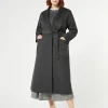 Marina Rinaldi Manteau double de laine GRISMOYEN Sale
