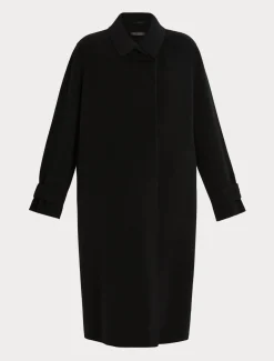 Marina Rinaldi Manteau double de laine NOIR Hot