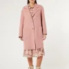 Marina Rinaldi Manteau double de laine mélangée VIEUXROSE Sale