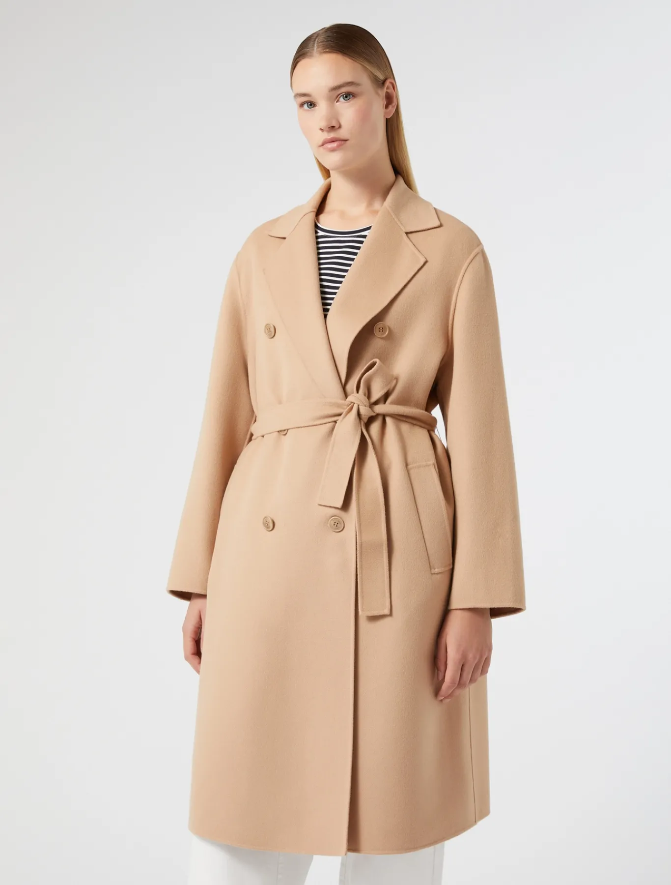Marina Rinaldi Manteau double de laine mélangée POILDECHAMEAU Discount