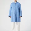 Marina Rinaldi Manteau double de laine mélangée AZURE Outlet
