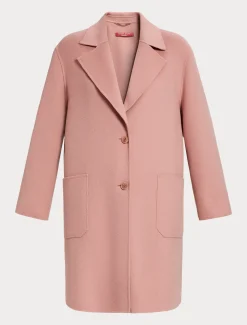Marina Rinaldi Manteau double de laine mélangée VIEUXROSE Sale