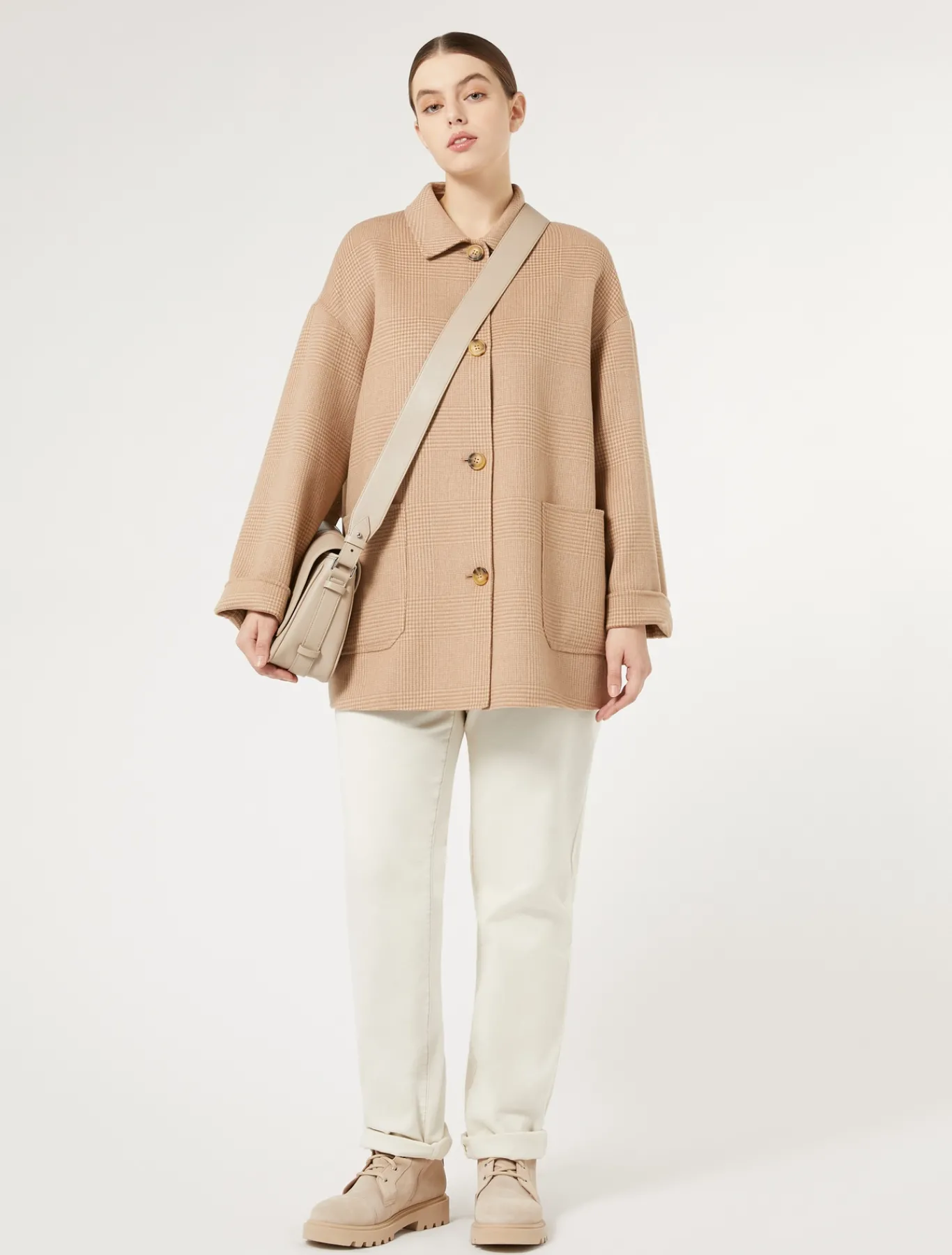 Marina Rinaldi Manteau double de laine mélangée OR Online