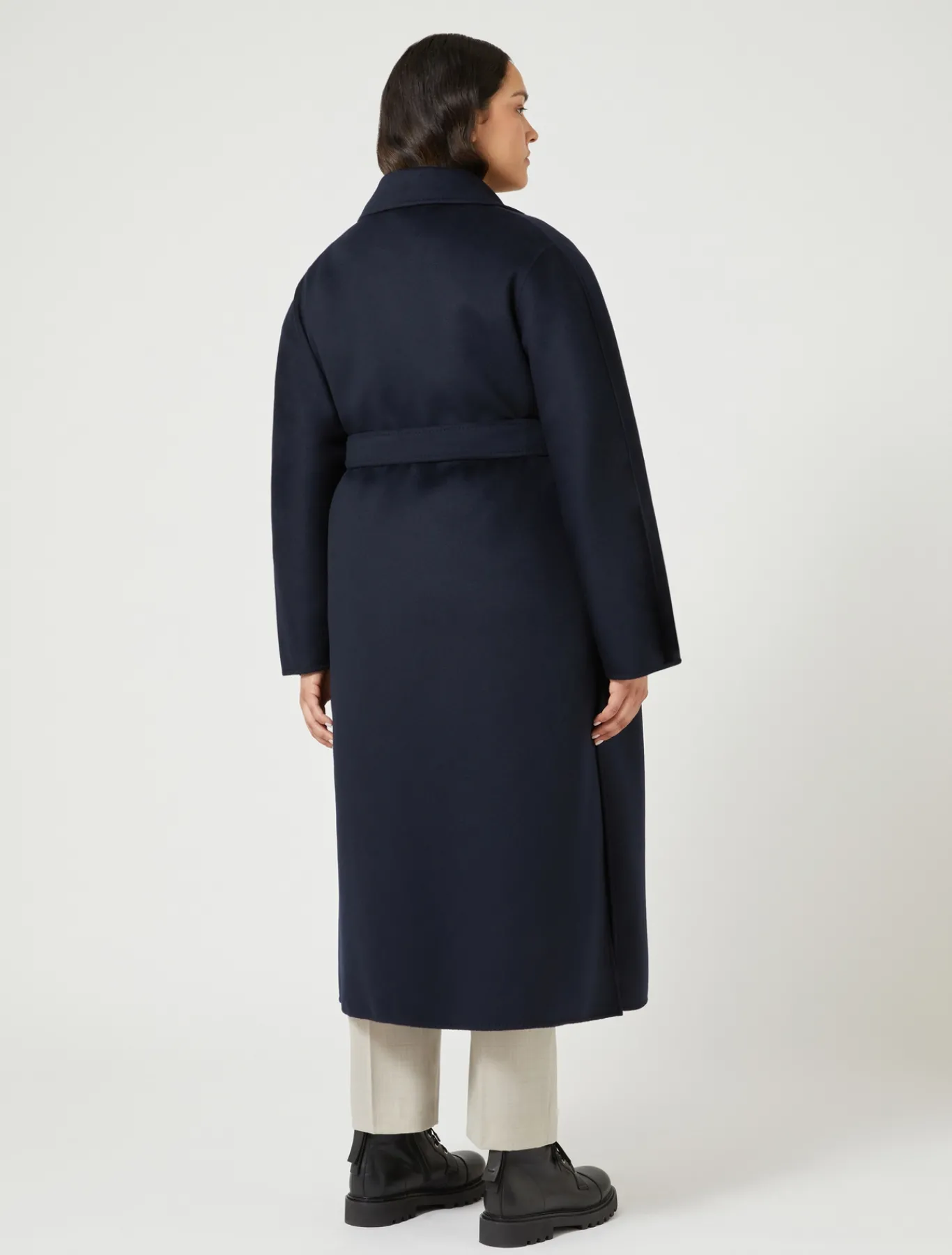 Marina Rinaldi Manteau double de pure laine BLEUMARINE Outlet