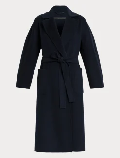Marina Rinaldi Manteau double de pure laine BLEUMARINE Outlet