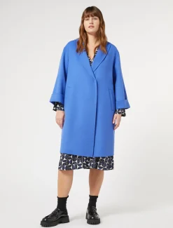 Marina Rinaldi Manteau double en laine et cachemire BLEUDECHINE Online