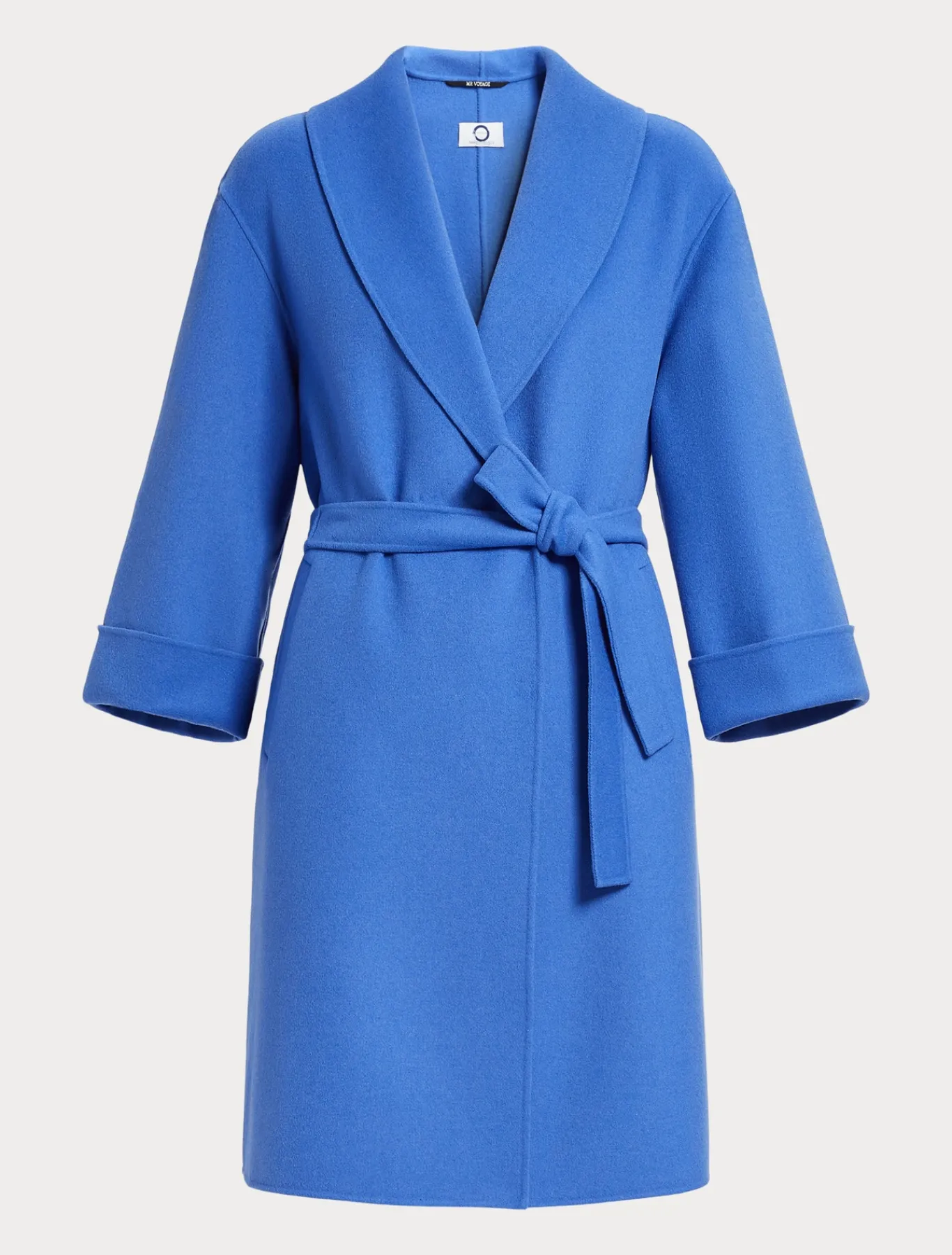 Marina Rinaldi Manteau double en laine et cachemire BLEUDECHINE Online