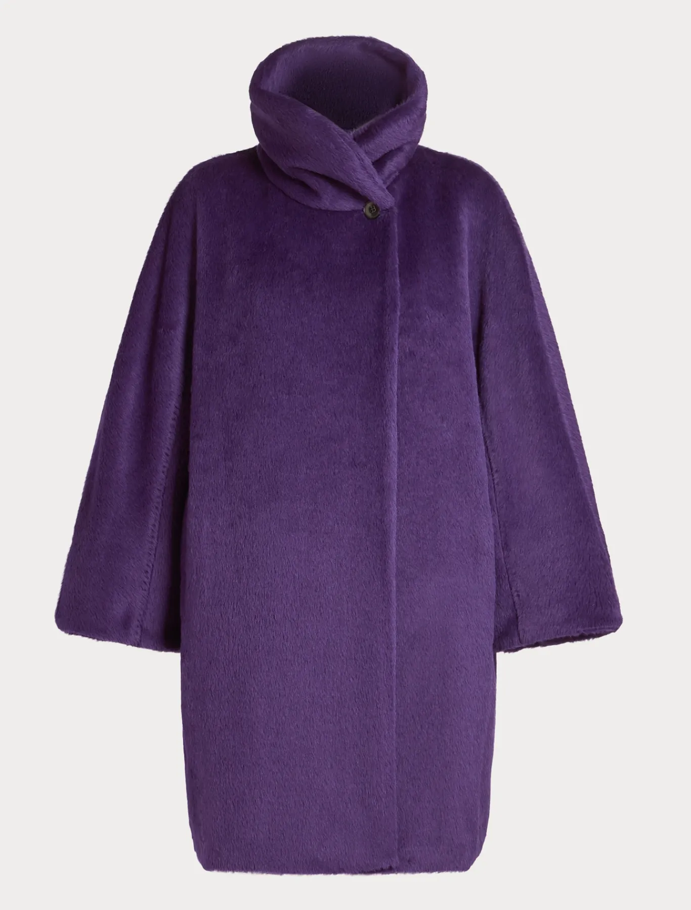 Marina Rinaldi Manteau en alpaga et laine VIOLET Hot