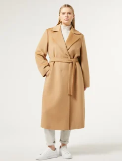 Marina Rinaldi Manteau en drap de laine POILDECHAMEAU Sale