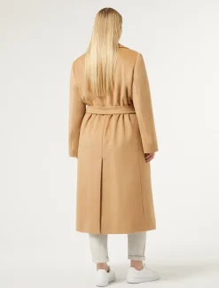 Marina Rinaldi Manteau en drap de laine POILDECHAMEAU Sale