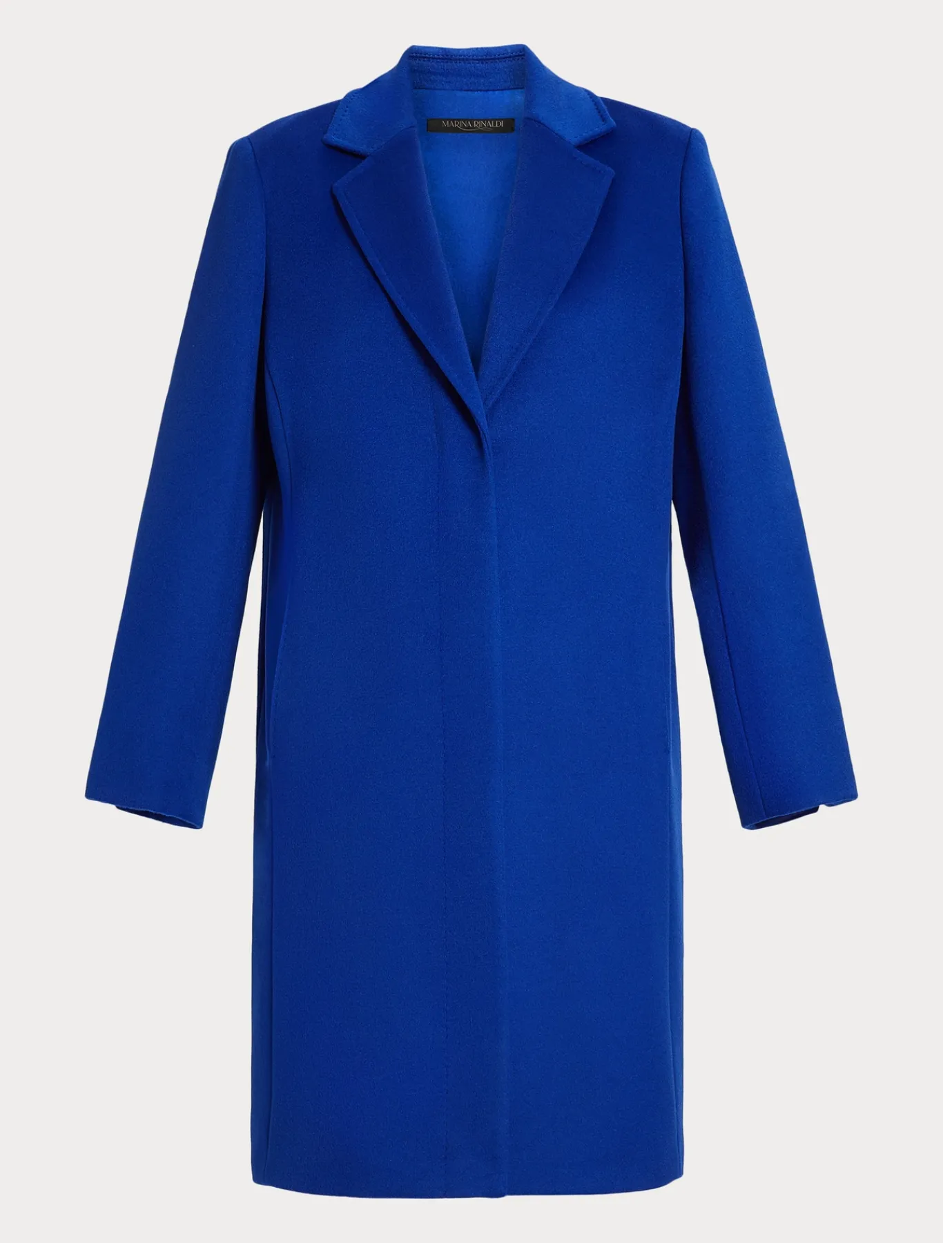 Marina Rinaldi Manteau en drap de laine BLEUET Hot