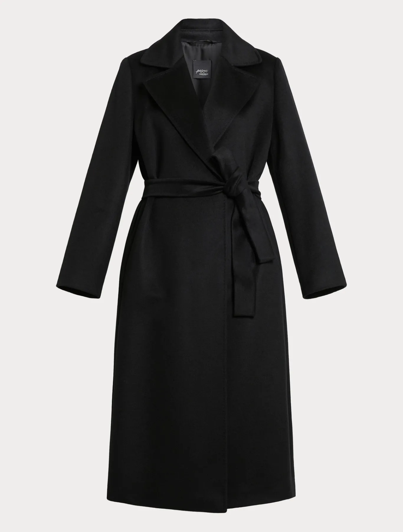 Marina Rinaldi Manteau en drap de laine NOIR Fashion