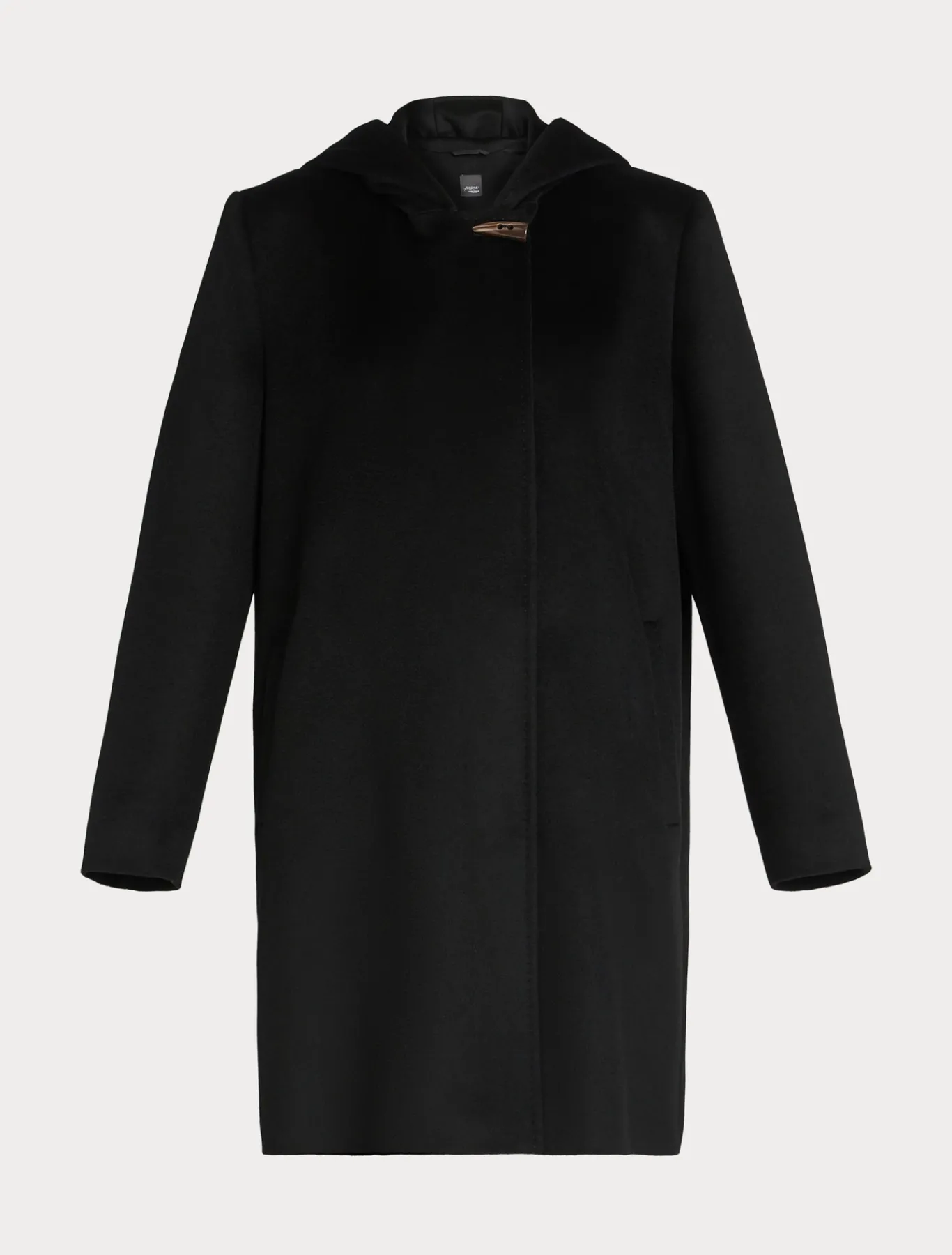 Marina Rinaldi Manteau en drap de laine NOIR Sale